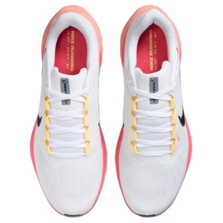 Nike Zoom Pegasus 41 Anti Slip Wear Resistant Low Top Casual Running Shoes Men's White Orange Sneakers Casual IB6656-108