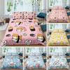 Cartoon Cute Dograbbit Duvet Cover 3D Printed Nordic Bedding Set Pillowcase Double Twin Full Queen King Size Quilt Cover