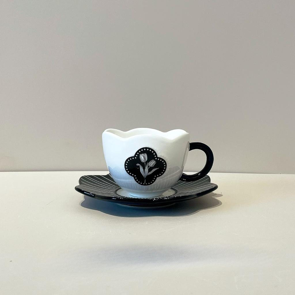 Винтажный керамический набор столовой посуды «Тюльпан» 2025 Новые ретро миски тарелки блюда столовая посуда