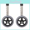 Universal Walker 2pcs Walker Wheels Wheels Replacement 6 Adjustable Height Rollator Wheels