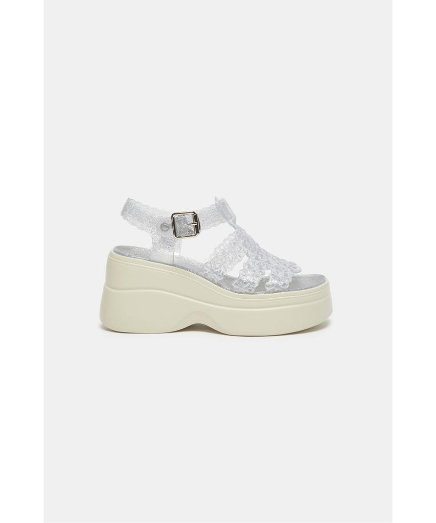 Suecomma Bonnie Flopy Jelly Sandal(Silver)_Dg2Am26014Svx