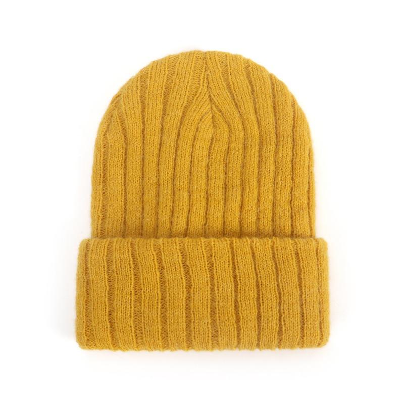 Детский пуловер из хлопка и кашемира, теплая шапка для мальчиков и девочек, детская вязаная шапка на осень-зиму Шапки и кепки (дети унисекс)