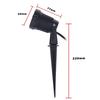 5W COB LED Lawn Lamp DC12V Outdoor Landscape Light Spot Light IP65 Water Resistance for Garden Patio Yard Courtyard Path Warm White