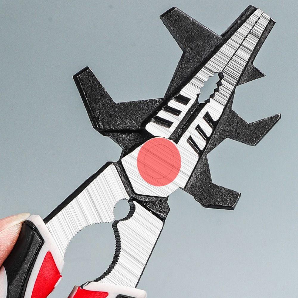 Ergonomic Grip Welding Plier Labor-saving Fixed Fixture Tool Flat Mouth Pincers Home Maintenance