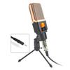 F998 Condenser Microphone With Auditory Mixer Sound Card For Clear Auditory In Podcasts And Music Production