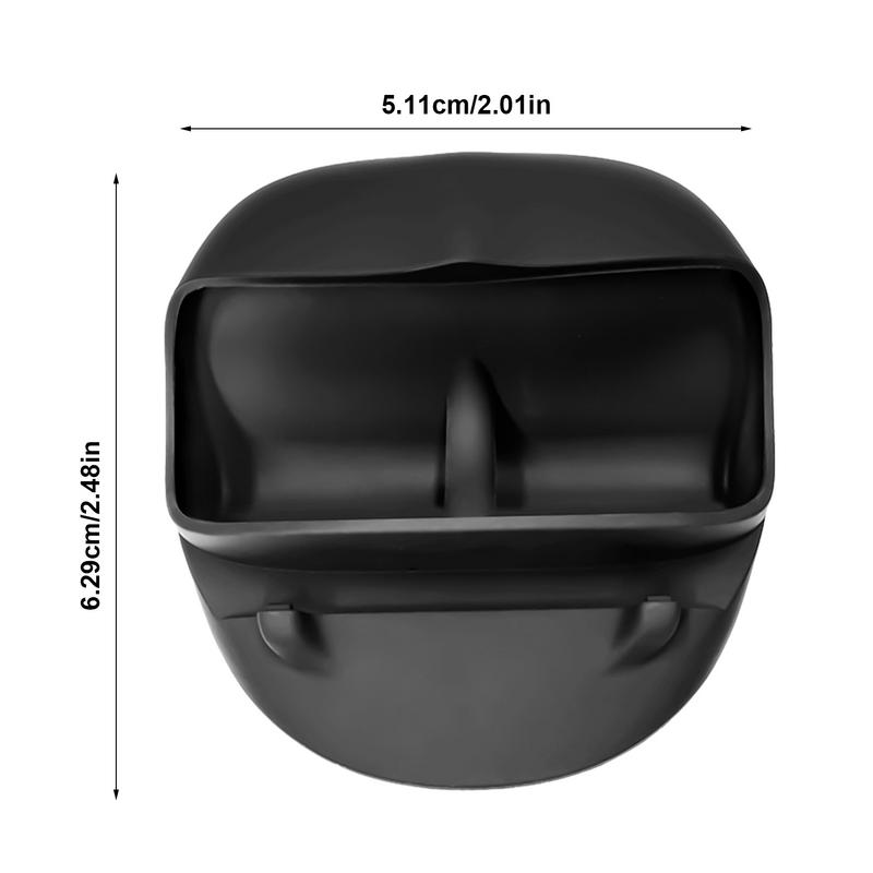 Для Tesla Model 3 / Y Рулевое колесо Задний держатель телефона Консольный органайзер Ящик для хранения Силиконовый консольный лоток для хранения салона автомобиля