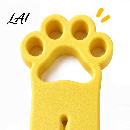 Labor Saving Squeeze Tool 3D Printed Paw Shape Pet Squeezer Tube Paste Dispenser for Easy Wet Food Extruder Feeding Cute Winder Cat Dog Snack