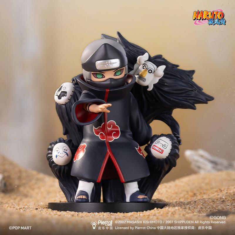 POP MART Наруто: Фигурка по мотивам серии Shippuden, тематическая битва против Акацуки, в закрытой коробке