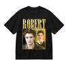 Pop Culture Movie Rapper Vintage Collage Tshirt Rihanna Robert Pattinson Pop Smoke Prison Mike Tee Unisex Oversized Cotton Streetwear