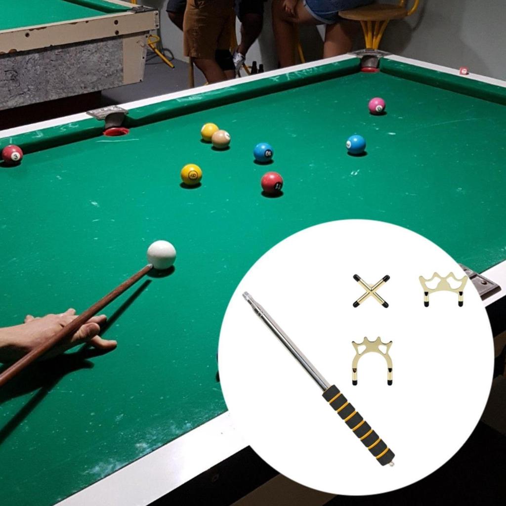 Регулируемый держатель для бильярдного кия для игры в снукер с удобной рукояткой