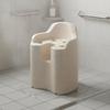 Expanded Polypropylene Shower Chair Waterproof Ergonomic Shower Seat Mobility Aid Strong Load-Bearing Bathroom Furniture Easy To