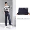 Maternity Straight Nine Pattern Pregnancy Waist Includes Body Leg Beautiful Feeling [Onabebi] Pants, Jeans, Pants, Length, Clothes, Adjustment,