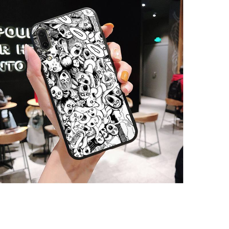 Чехол для телефона с изображением комиксов ужасов junji ito Tomie, чехол для телефона Huawei P30 plus P8 lite P9 lite, чехол для Psmart P20 pro P10 lite