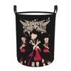 The Babymetal Tour Dirty Laundry Baskets Foldable Large Waterproof Clothes Storage Basket For Home Children's