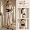 Soft Leather Decorative Buckle Belt Adjustable Fit Punk Corset Belt  Party Outfit
