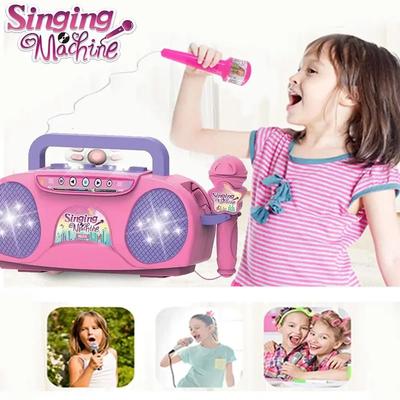 Детский микрофон-динамик Караоке Музыкальный инструмент Детские игрушки для пения Игры для малышей Обучающие игрушки для девочек мальчиков Детские подарки