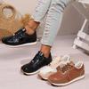 Модные женские кроссовки Модные удобные повседневные кроссовки на шнуровке Женские весенне-осенние кроссовки для ходьбы и бега для женщин Zapatos De Mujer