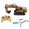 1:20 Scale Remote Control Excavator Construction Tractor Light Music 11 Channels 2.4Ghz RC
