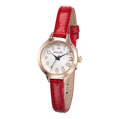 [VALENTINO RUDY] Женские кожаные часы VALENTINO RUDY VR3306A-RGRED