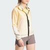 Adidas SS24 Terrex Series Outdoor Sports Hooded Zip Slim Jacket Women Jacket Yellow IN2908