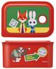 Мини-ланч-бокс для скейтера с коробкой Disney Zootopia, 1 ярус, подходит для микроволновой печи, 320 мл, крышка, нашивка, PL32B-A