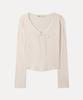 MIXXO Кружевная футболка с вырезами и длинным рукавом Re Lwg33Ss_Miwlwg51Qs