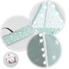 Children'S Tipi Tent With Lights - Mint With Stars