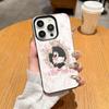 Милый Милый Кролик Девичий Сердце Чехол Для Телефона Для Iphone 17 Air 16 16e 15 14 11 13 12 Pro Max Эстетичный Защитный Кожаный Чехол