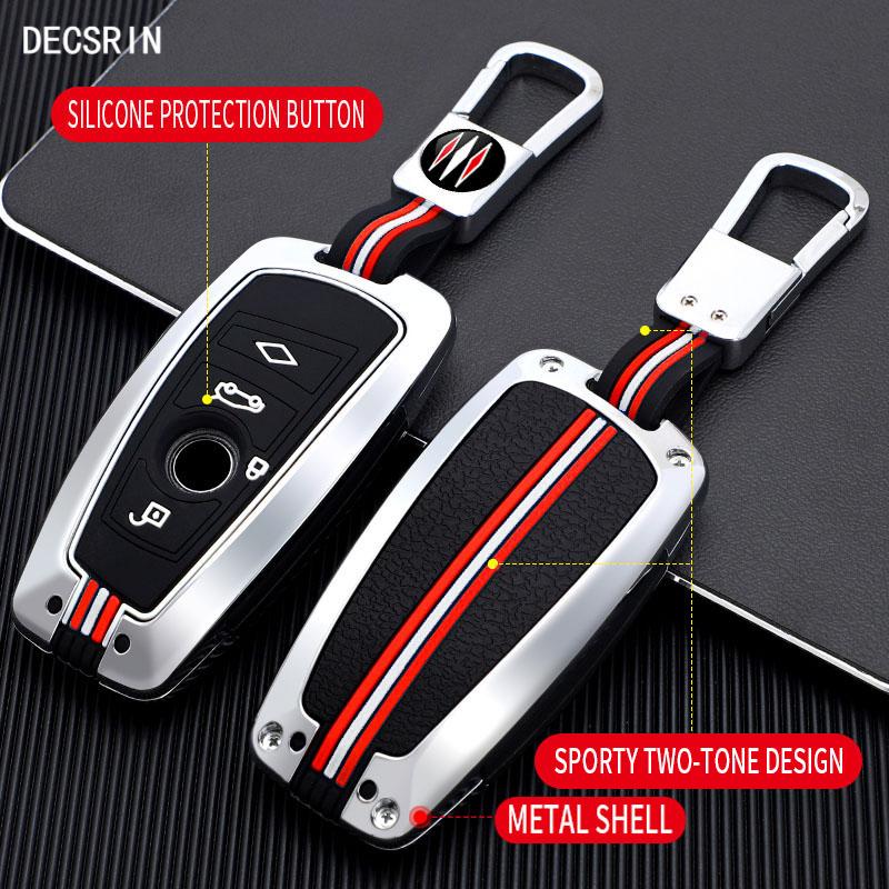 Чехол для автомобильного дистанционного ключа, чехол-брелок для BMW 1 3 5 7 серии X1 X3 X4 X5 F10 F15 F16 F20 F30 F18 F25 M3 M4 E34, автомобильные аксессуары