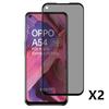 Защитная пленка на экран - E.F.CONNECTION - OPPO A54 - Закаленное стекло - Антишпион - 2 шт.