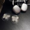 Ins бабочка для apple AirPods max защитный чехол гарнитура мягкий чехол прозрачный милый простой женский