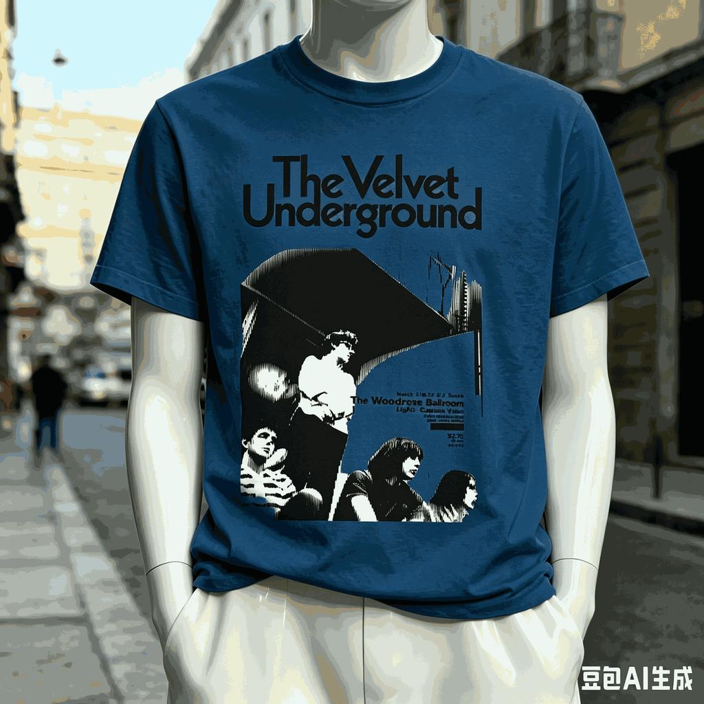 The Velvet Underground For Fan Gift Tshirt Unisex Unisex Harajuku Oversized Unisex Short Sleeve Streetwear High Quality Couples Tee