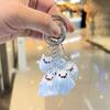 Cute Ghost Doll Pendant Resin Halloween Ornaments Festival Party Ghost Keychain  Girl