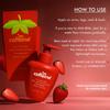 MCaffeine 11% AHA BHA Клубничный лосьон для тела для разглаживания кожи | Для мужчин и женщин - 200 мл