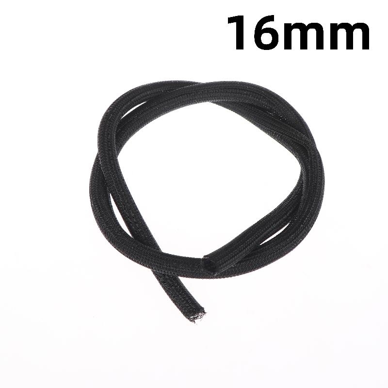 NEW 8~32mm Self-Closed Insulated Sheath 1 Meter PET Braided Cable Sleeve High Protection Wear Resistant Wire Organizer Sleeving