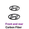 Наклейка-значок на капот и заднюю часть автомобиля для Hyundai Tucson Accent Elantra Santa Fe Sonata I40 Ix25 Ix35 I30 StylingTG1