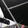 Морской раздвижной соединитель с колпачком из нержавеющей стали для тента-навеса