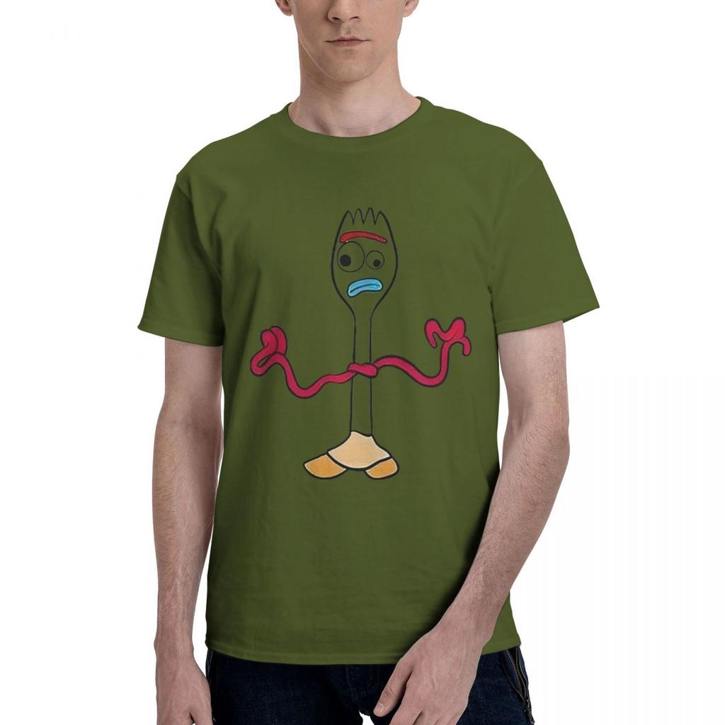 Toye Storey 4 Forky 100 Cotton Casual Breathable Confortable Cute Funny TShirt For Men Mens Wear