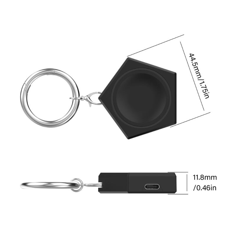 Smartwatch Charging Dock For GXY Watch 8/7/6/5 With USB 5pin Type C Input Portable Wireless Charging Adapter