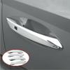 For Hyundai Sonata 2020-2023 Chrome ABS Exterior Side Door Handle Cover Trim 4PC
