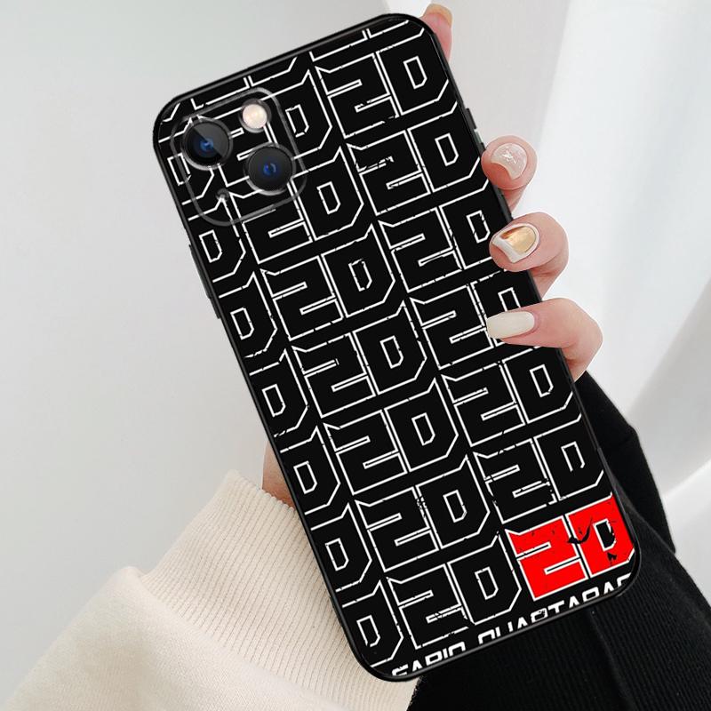 Fabio Quartararo 20 Phone Case For iPhone 17 Pro Max 16 15 14 11 12 13 Pro Max mini 15 16 Plus 16e 17 Air Cover