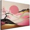 Canvas Print, Asian Landscape Abstraction
