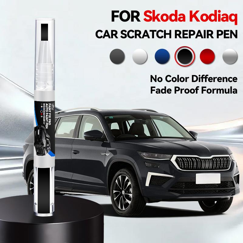 2026 Горячие Автоаксессуары Для Skoda Kodiaq 2016-2025 NS Ремонтный Карандаш Для Царапин Удаление Царапин DIY Автоаксессуары Черный Белый