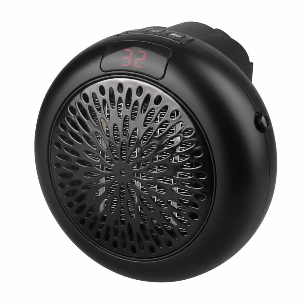 Wall Mounted Electric Heater Desktop Space Heater Remote Control Mini Heater Bathroom Use
