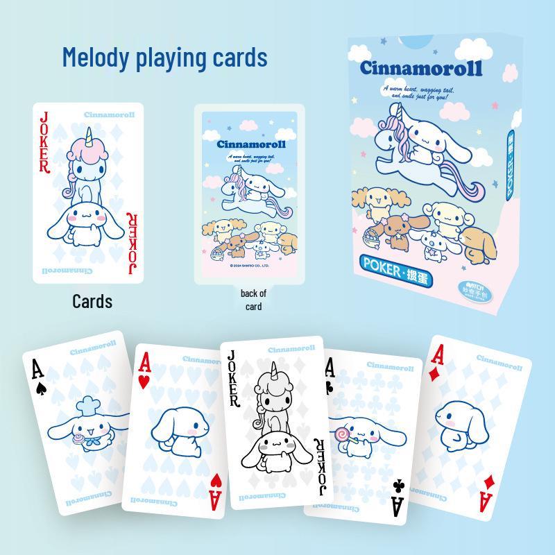 Игральные карты Sanrio серия Мелоди – Милый и забавный дизайн