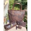 Buffalo Leather Tote Bag for Women Sling Bag Purse Wrist Pouch Squad Bags Totes
