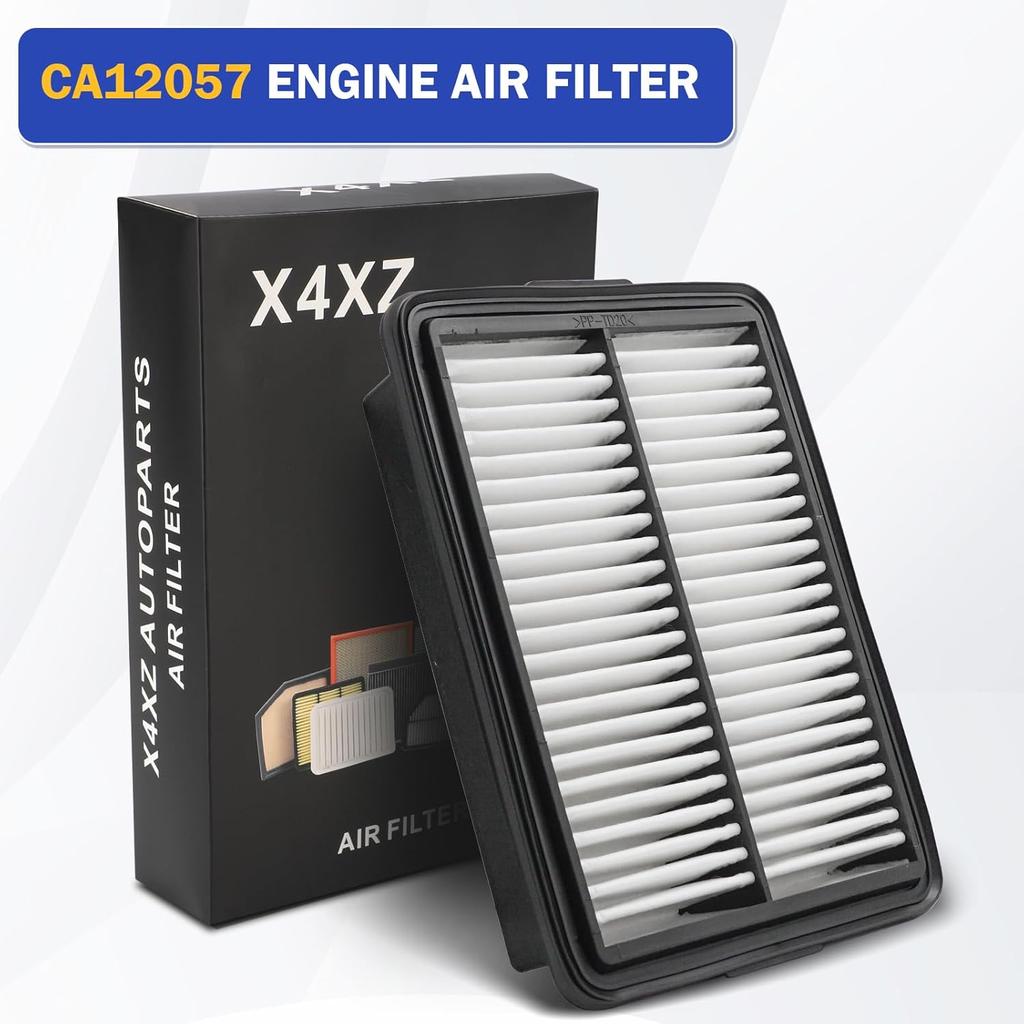 CA12057 Engine Air Filter For Hyundai 17-20 Elantra, 18-20 Elantra GT, 18-22 Kona, 19-21 Veloster/KIA 19-23 Forte, 20-22 Forte5, 20-22 Soul Replaces#
