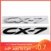 2025 Горячие 19x2.6см ABS 3D Автомобильные Наклейки Декали для Mazda CX7 Логотип Задняя Крышка Багажника Надпись Значок Внешняя Модификация Хвостовой Эмблема Ак