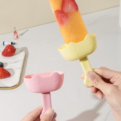 Новая стойка для мороженого с защитой от капель, держатель для льда без капель, беспроблемная стойка для замороженных лакомств, держатель для мороженого для детей