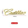 3D Metal Letter Car Tail Sticker Fender Side Trunk Badge For Cadillac ATS BLS AS29 CTS EXT SLR SRX STS XT4 XTS XT6 Escalade Deville